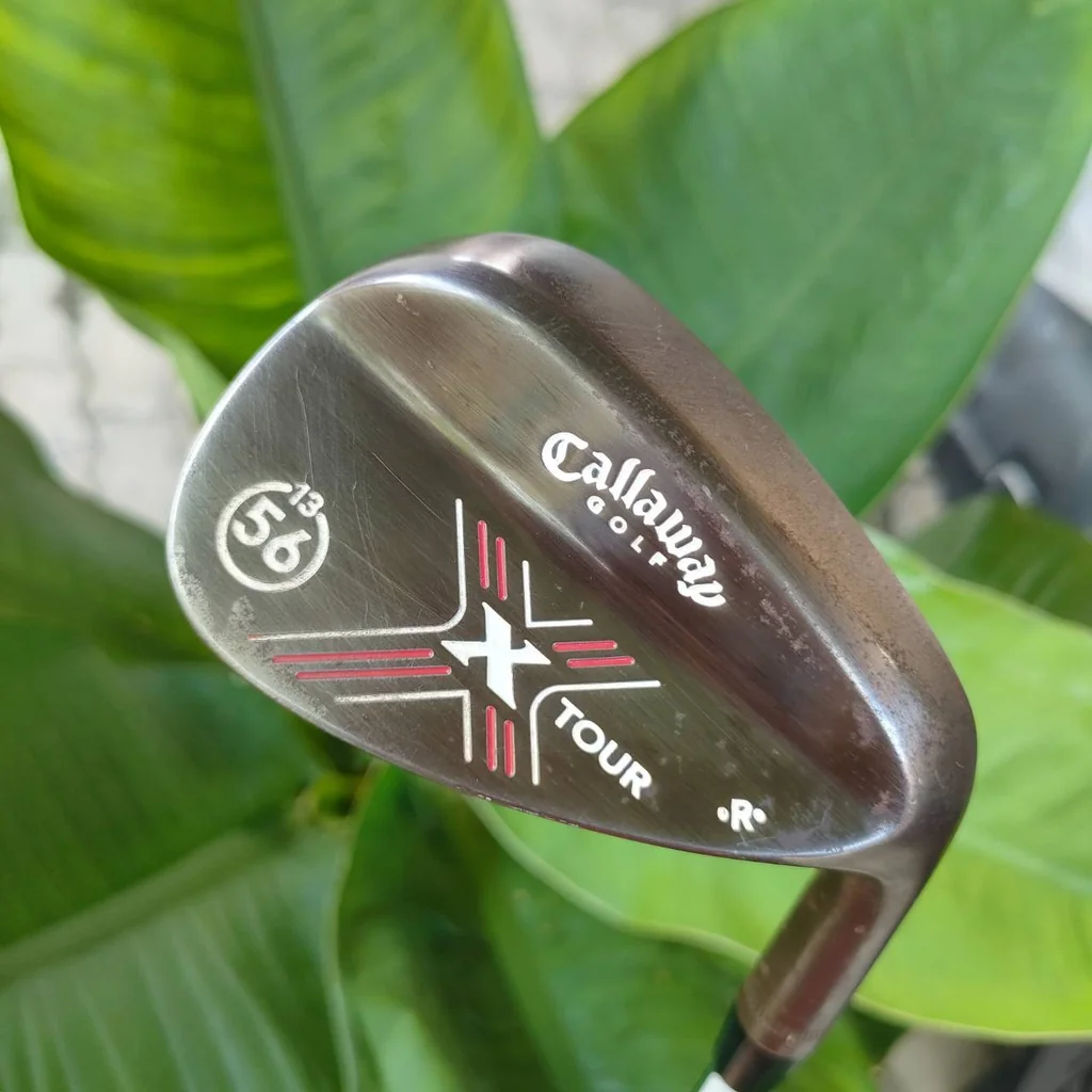 WEDGE CALLAWAY X-TOUR องศา 56 BOUNCE 13 รมดำสวยดุ นุ่มมากด้วยวัสดุ FORGED พรีเมี่ยม เข้าบอลแน่น ร่องสวยสปินดีมากๆ ไม้กอล์ฟพรีเมี่ยมมือสอง ของแท้ By NakaraLuxurious WEDGE CALLAWAY X-TOUR องศา 56 BOUNCE 13 รมดำสวยดุ นุ่มมากด้วยวัสดุ FORGED พรีเมี่ยม เข้าบอลแน่น ร่องสวยสปินดีมากๆ ไม้กอล์ฟพรีเมี่ยมมือสอง ของแท้ By NakaraLuxurious