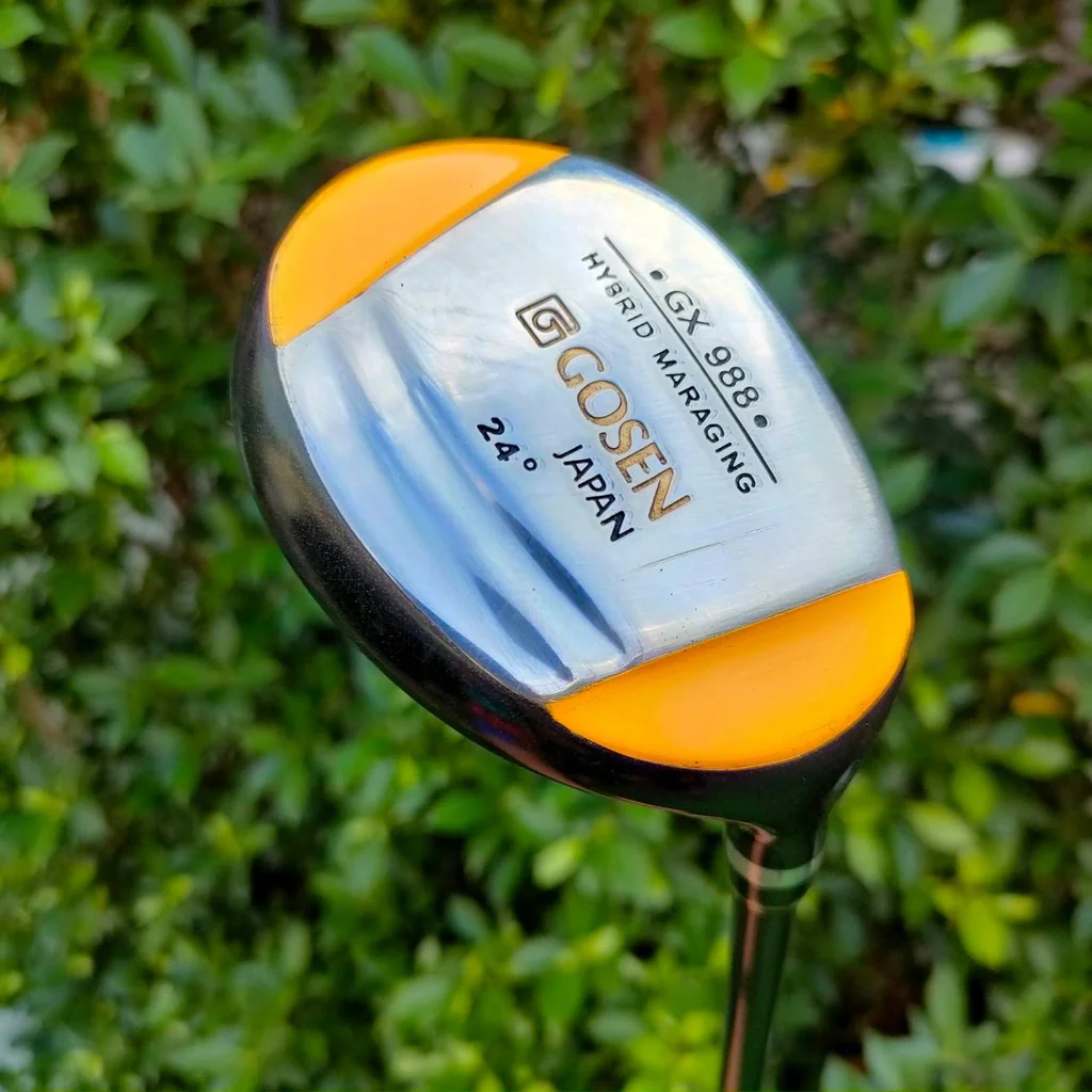 HYBRID GOSEN JAPAN GX 988 องศา 24 ก้าน GOSEN GX 988 FLEX R หน้า MARAGING เด้ง หนึบ ตีง่าย แม่นกรีน ได้ระยะมากๆ HYBRID GOSEN JAPAN GX 988 องศา 24 ก้าน GOSEN GX 988 FLEX R หน้า MARAGING เด้ง หนึบ ตีง่าย แม่นกรีน ได้ระยะมากๆ