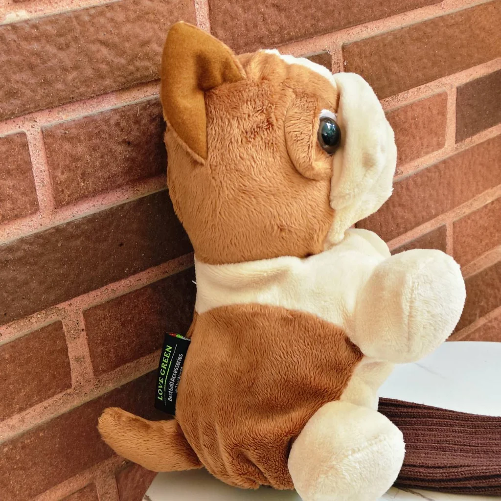 COVER DRIVER ลายสุนัขบูลด็อก** **Bulldog Plush Driver Cover** 🏌️♂️