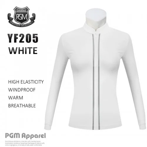 เสื้อนักกอล์ฟหญิงแขนยาว PGM-YF205 เสื้อนักกอล์ฟหญิงแขนยาว PGM-YF205