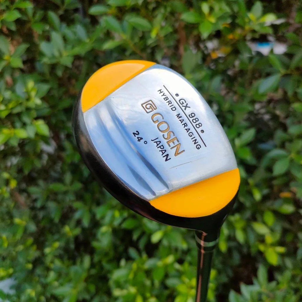 HYBRID GOSEN JAPAN GX 988 องศา 24 ก้าน GOSEN GX 988 FLEX R หน้า MARAGING เด้ง หนึบ ตีง่าย แม่นกรีน ได้ระยะมากๆ HYBRID GOSEN JAPAN GX 988 องศา 24 ก้าน GOSEN GX 988 FLEX R หน้า MARAGING เด้ง หนึบ ตีง่าย แม่นกรีน ได้ระยะมากๆ