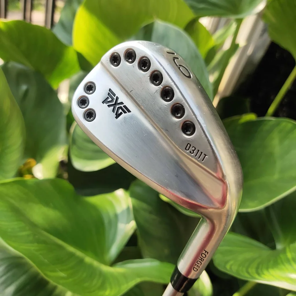 เหล็ก 9 PXG 0311T (Tour Performance) ก้าน AEROTECH STEELFIBER i80 FLEX S ให้ประสิทธิภาพการเชฟช็อตและควบคุมลูก ได้อย่างดีเยี่ยม มี Offset เล็กน้อย ตีสนุกมาก ไม้กอล์ฟพรีเมี่ยมมือสอง ของแท้ By NakaraLuxurious เหล็ก 9 PXG 0311T (Tour Performance) ก้าน AEROTECH STEELFIBER i80 FLEX S ให้ประสิทธิภาพการเชฟช็อตและควบคุมลูก ได้อย่างดีเยี่ยม มี Offset เล็กน้อย ตีสนุกมาก ไม้กอล์ฟพรีเมี่ยมมือสอง ของแท้ By NakaraLuxurious