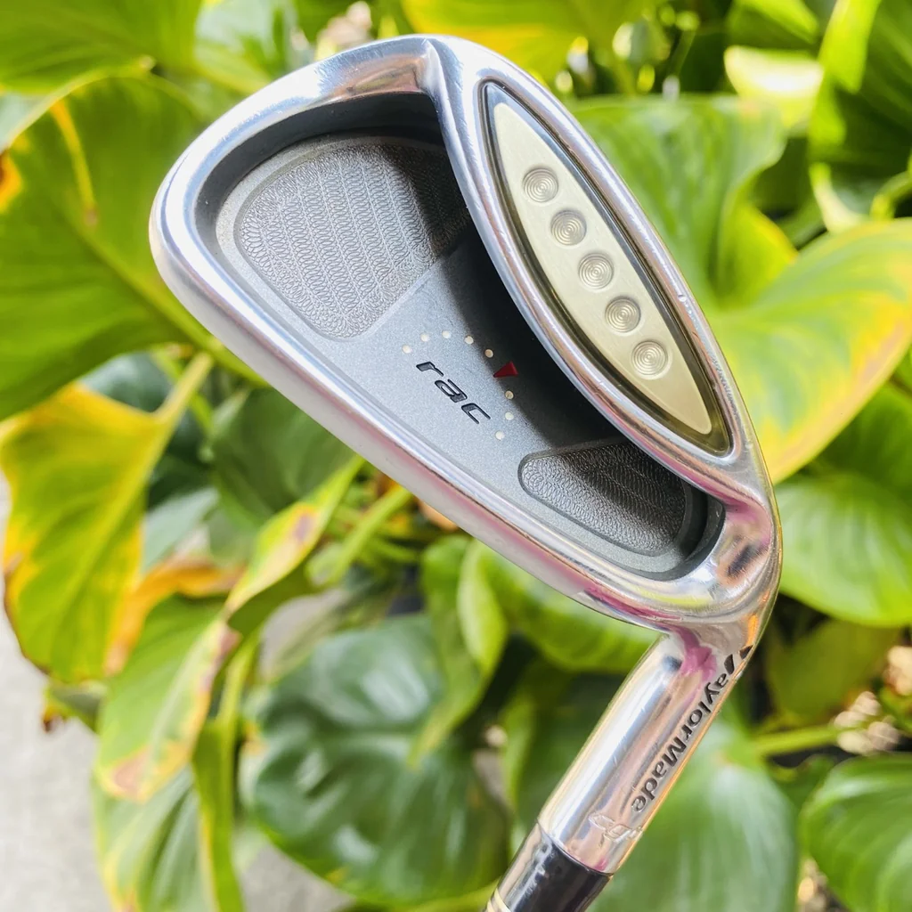 เหล็ก 7 TaylorMade RAC CGB ก้าน TaylorMade M.A.S.2 Plus Flex R "ง่าย" และ "ไกล" ในเหล็กชิ้นเดียว เหล็ก 7 TaylorMade RAC CGB ก้าน TaylorMade M.A.S.2 Plus Flex R "ง่าย" และ "ไกล" ในเหล็กชิ้นเดียว