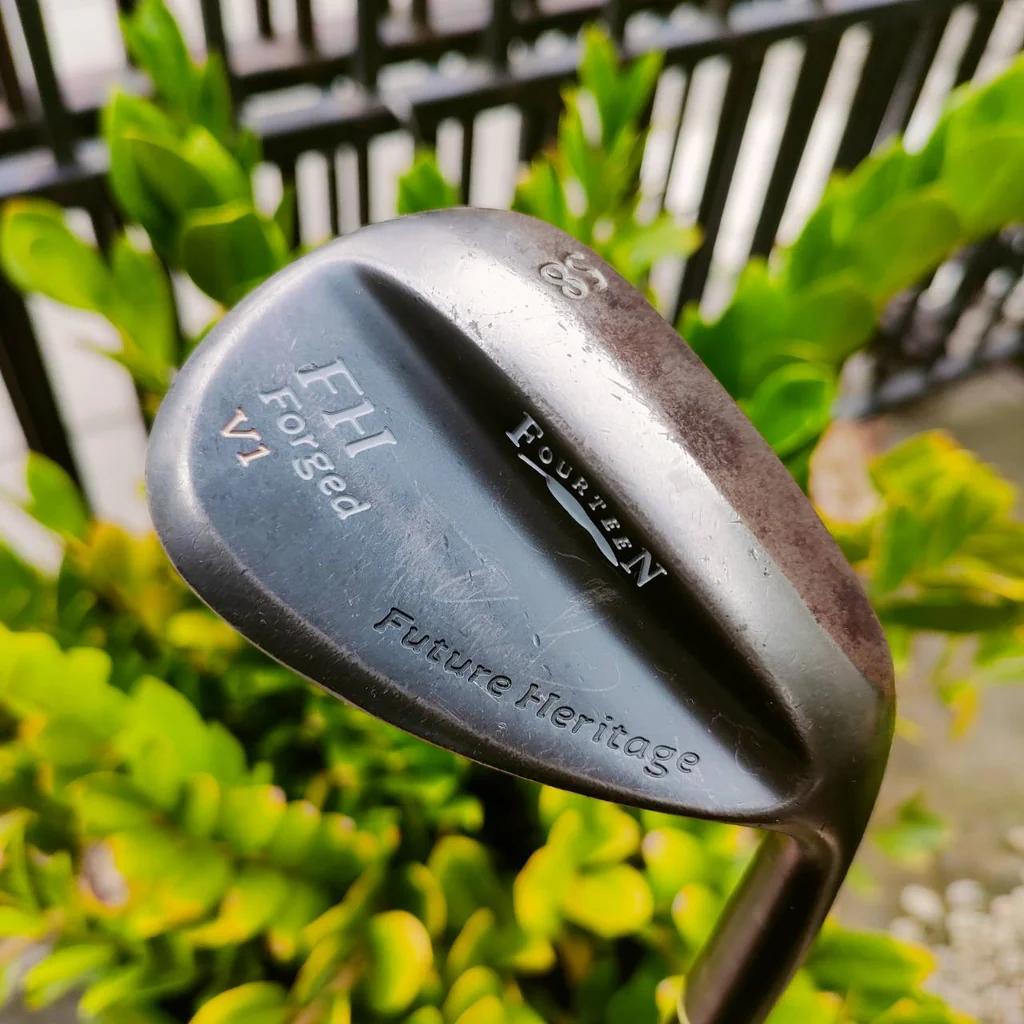 WEDGE FOURTEEN FH FORGED V1 FUTURE HERITAGE องศา 58 สุดยอด WEDGE อันดับ 1 พรีเมี่ยมญี่ปุ่น ไม้กอล์ฟพรีเมี่ยมมือสอง ของแท้ By NakaraLuxurious WEDGE FOURTEEN FH FORGED V1 FUTURE HERITAGE องศา 58 สุดยอด WEDGE อันดับ 1 พรีเมี่ยมญี่ปุ่น ไม้กอล์ฟพรีเมี่ยมมือสอง ของแท้ By NakaraLuxurious
