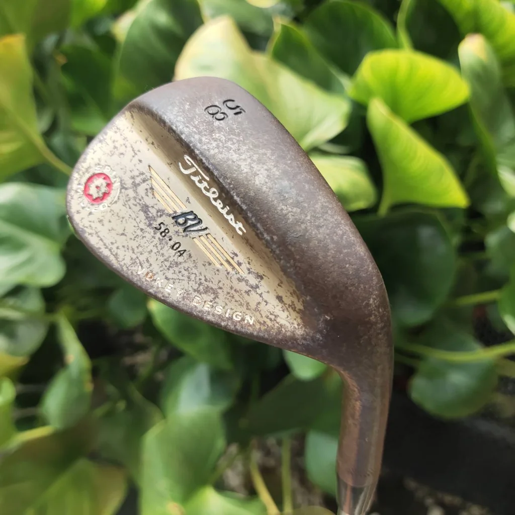 WEDGE Titleist VOKEY DESIGND SPIN MILLED จักรแดง ตัวโหด!!! องศา 58 BOUNCE 4 WEDGE Titleist VOKEY DESIGND SPIN MILLED จักรแดง ตัวโหด!!! องศา 58 BOUNCE 4