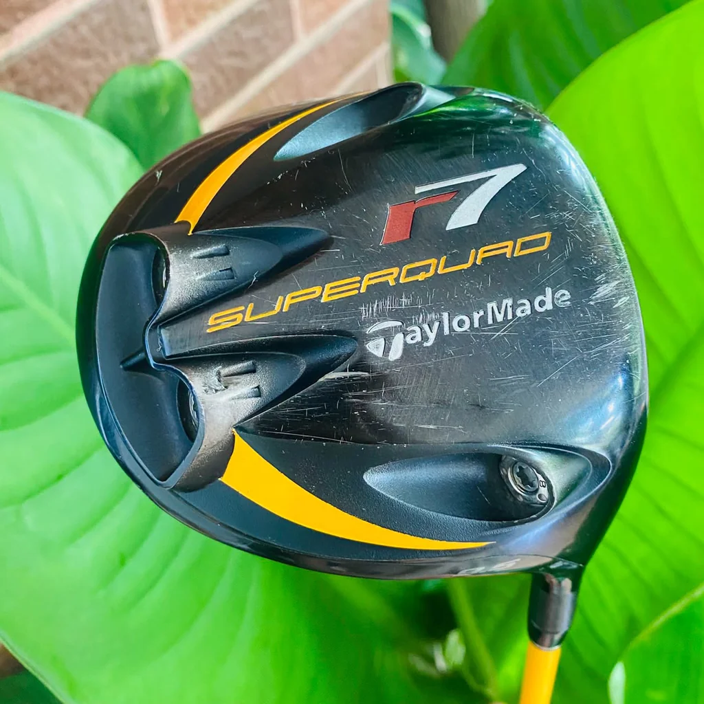 DRIVER TAYLORMADE r7 SUPERQUAD หัวไม้ระเบิดพลังทัวร์ ปรับแต่งสปีดจัด วิถีลูกทรงพลัง DRIVER TAYLORMADE r7 SUPERQUAD หัวไม้ระเบิดพลังทัวร์ ปรับแต่งสปีดจัด วิถีลูกทรงพลัง