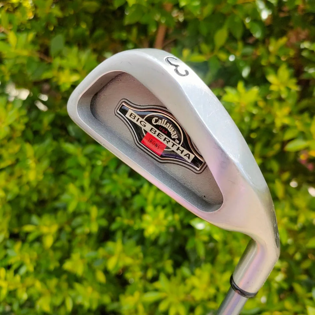 ชุดเหล็ก CALLAWAY BIG BERTHA มีเหล็ก 3-9 เเละ PW SW ก้าน RCH 90 FLEX R สภาพเก็บไว้ได้สวยมากๆๆๆ 90% ชุดนี้เป็นชุดคลาสสิค ที่นิยมสูงมากของ Callaway ไม้กอล์ฟมือสอง ของแท้ BY NakaraLuxurious ชุดเหล็ก CALLAWAY BIG BERTHA มีเหล็ก 3-9 เเละ PW SW ก้าน RCH 90 FLEX R สภาพเก็บไว้ได้สวยมากๆๆๆ 90% ชุดนี้เป็นชุดคลาสสิค ที่นิยมสูงมากของ Callaway ไม้กอล์ฟมือสอง ของแท้ BY NakaraLuxurious