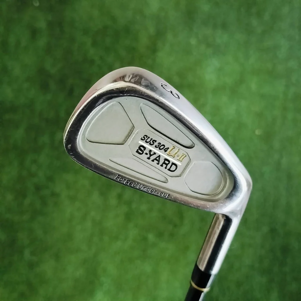 เหล็ก 3 S-YARD SUS304 เหล็ก FORGED UNDERCUT พรีเมี่ยมญี่ปุ่น ตีนุ่มนวลมาก ไม้กอล์ฟพรีเมี่ยมมือสอง ของแท้ By NakaraLuxurious เหล็ก 3 S-YARD SUS304 เหล็ก FORGED UNDERCUT พรีเมี่ยมญี่ปุ่น ตีนุ่มนวลมาก ไม้กอล์ฟพรีเมี่ยมมือสอง ของแท้ By NakaraLuxurious