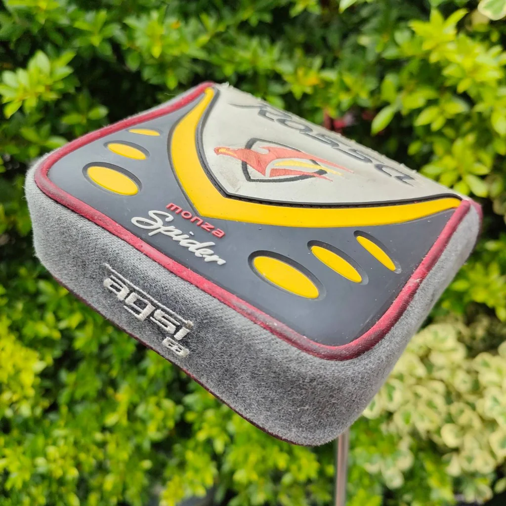 PUTTER TAYLORMADE ROSSEA MONZA SPIDER BALERO ยาว 34 นิ้ว หน้า AGSI+ พัตต์ดีมาก!! เกาะไลน์มาก!! รูปทรงชดเชยความผิดพลาดสูงสุด!! ไม้กอล์ฟมือสอง ของแท้ BY NakaraLuxurious PUTTER TAYLORMADE ROSSEA MONZA SPIDER BALERO ยาว 34 นิ้ว หน้า AGSI+ พัตต์ดีมาก!! เกาะไลน์มาก!! รูปทรงชดเชยความผิดพลาดสูงสุด!! ไม้กอล์ฟมือสอง ของแท้ BY NakaraLuxurious