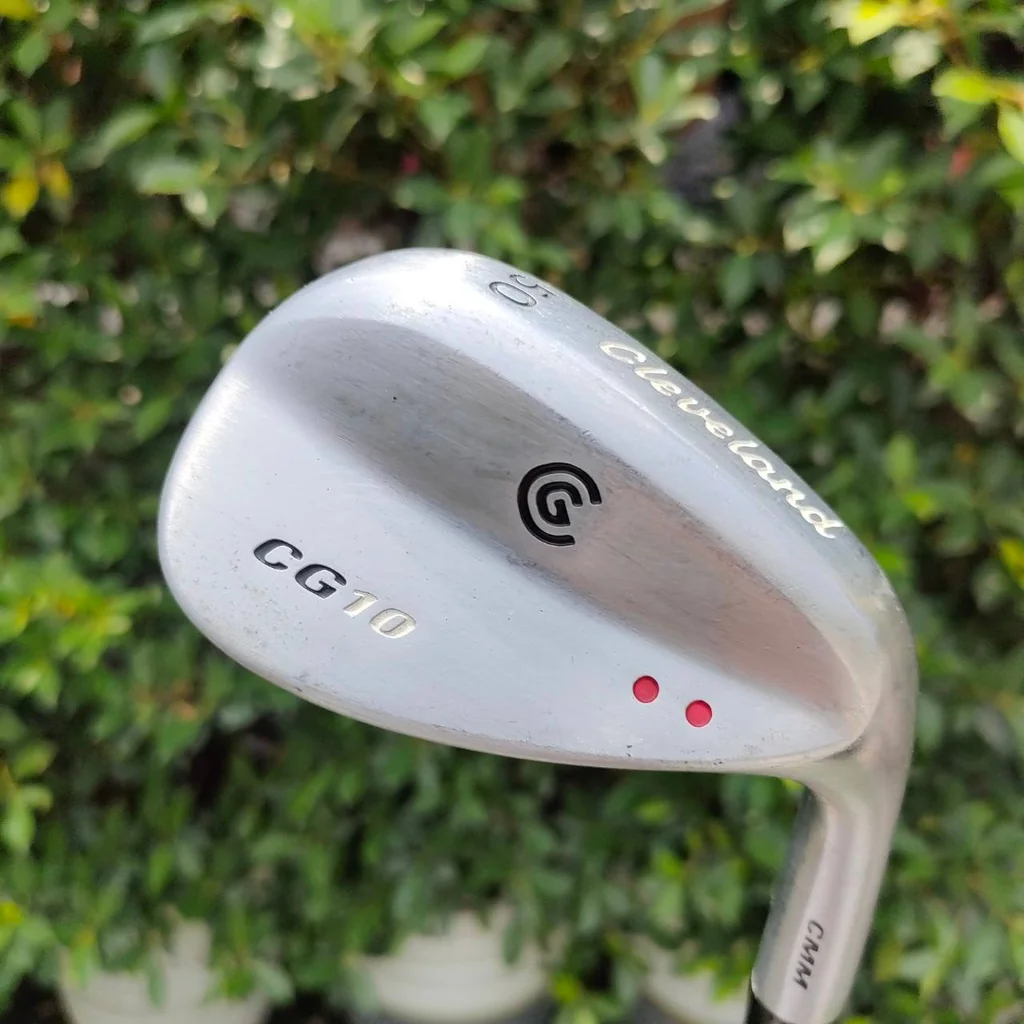 WEDGE CLEVELAND CG10 CMM องศา 50 ก้าน DYNAMIC GOLD FLEX WEDGE ร่องคมเฉียบ สองจุด Standard Bounce WEDGE CLEVELAND CG10 CMM องศา 50 ก้าน DYNAMIC GOLD FLEX WEDGE ร่องคมเฉียบ สองจุด Standard Bounce