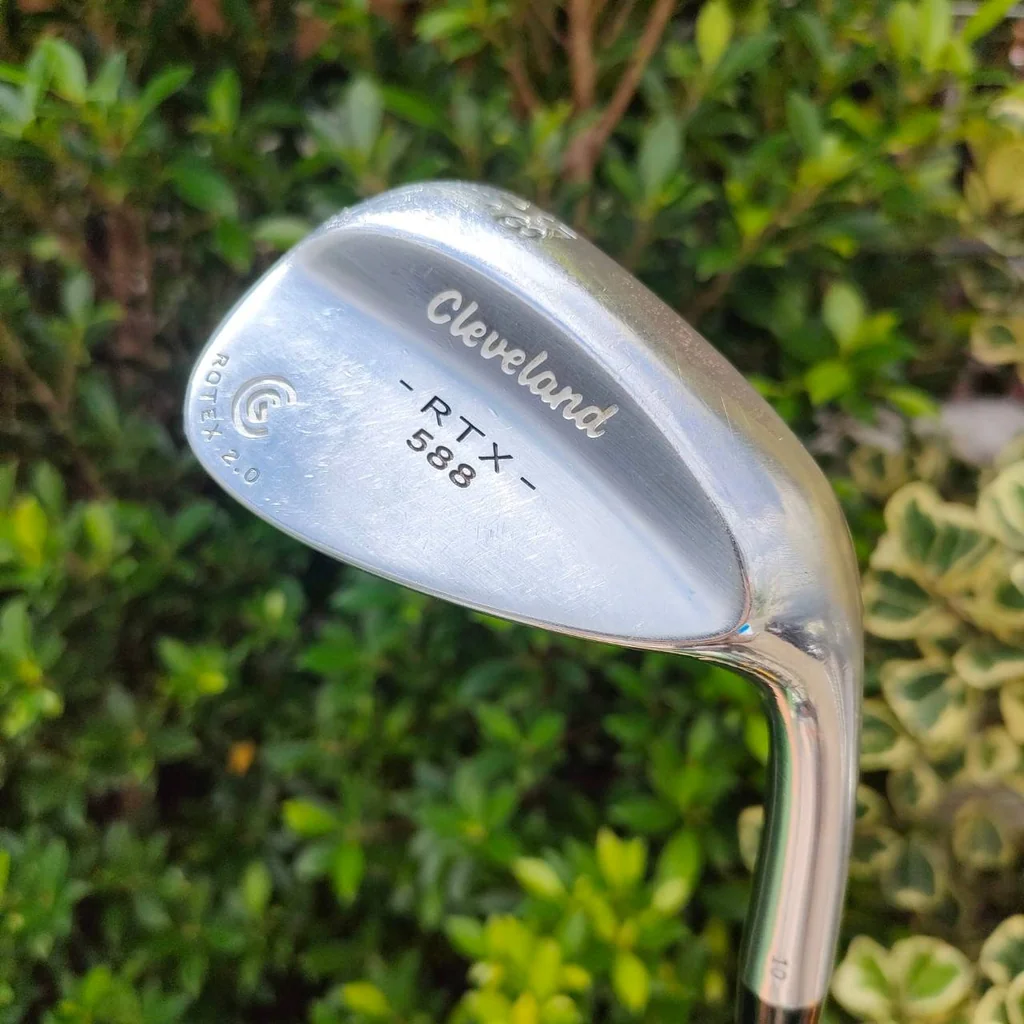 WEDGE CLEVELAND RTX 588 องศา 58 BOUNCE 10 ก้าน DYNAMIC GOLD S200 หน้า ROTEX 2.0 สปินจัดมาก WEDGE CLEVELAND RTX 588 องศา 58 BOUNCE 10 ก้าน DYNAMIC GOLD S200 หน้า ROTEX 2.0 สปินจัดมาก