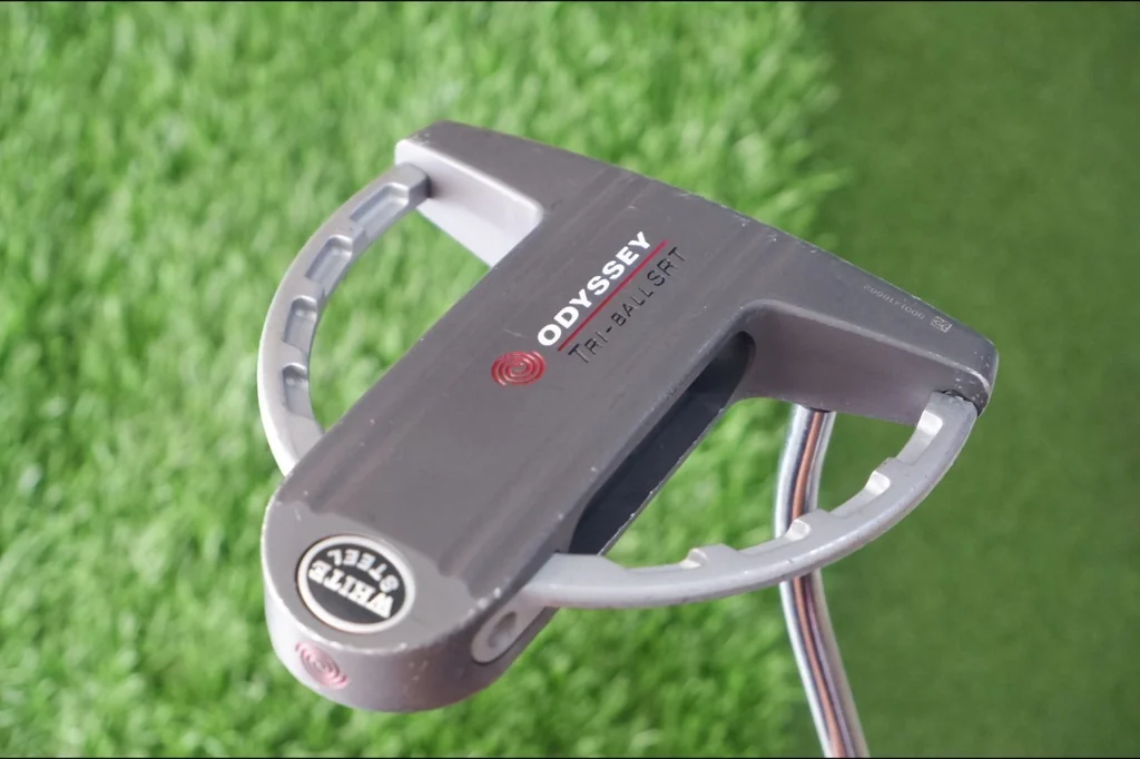 PUTTER ODYSSEY WHITE STEEL TRI-BALL SRT PUTTER ODYSSEY WHITE STEEL TRI-BALL SRT