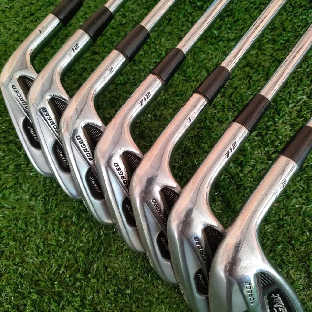 ชุดเหล็ก TITLELIST AP2 712 FORGED มีเหล็ก 4-9 เเละ PW ก้าน N.SPRO 950GH FLEX S สภาพสวย ตีดีมากๆ ตีง่าย มันส์มากๆ ชุดเหล็ก TITLELIST AP2 712 FORGED มีเหล็ก 4-9 เเละ PW ก้าน N.SPRO 950GH FLEX S สภาพสวย ตีดีมากๆ ตีง่าย มันส์มากๆ