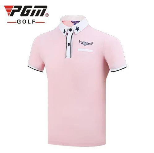 เสื้อนักกอล์ฟเด็กผู้หญิง PGM YF193 เสื้อนักกอล์ฟเด็กผู้หญิง PGM YF193