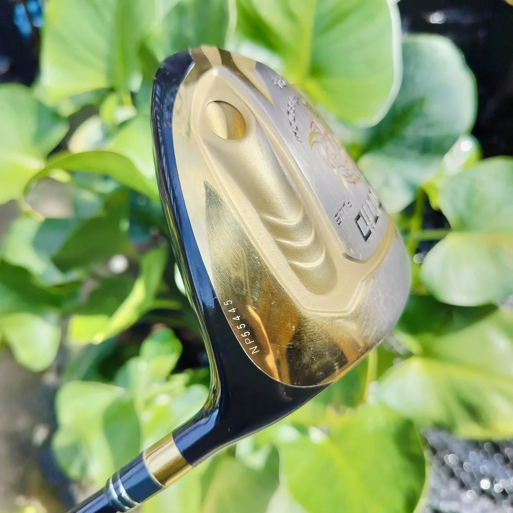 Driver VOLTIO PLUS NINJA 8802Hi สีทองหายาก หน้าเด้งแบบสุดขีดเกินกฏ ค่า COR 0.882 รุ่น PLUS ตีไกลสุดขั้ว!!! ไม้กอล์ฟพรีเมี่ยมญี่ปุ่นมือสอง ของแท้ By NakaraLuxurious
