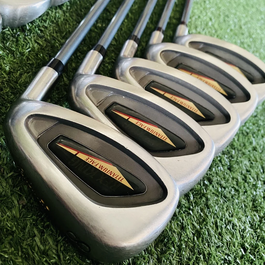 ชุดเหล็ก Yonex NEX King — TITANIUM FACE⛳ พลังเต็มสปีดช่วยท่านที่สวิงไม่แรง ให้ตีได้ระยะตามต้องการ ชุดเหล็ก Yonex NEX King — TITANIUM FACE⛳ พลังเต็มสปีดช่วยท่านที่สวิงไม่แรง ให้ตีได้ระยะตามต้องการ