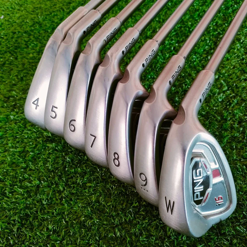 🏌️ ชุดเหล็ก PING i15 หน้าโหดมาก!!! ก้าน PROVERB-CB LIGHT FLEX R มีเหล็ก 4 - 9 เเละ W เป็นชุดเหล็กหน้า MILLED ทุกชิ้น ตีติดสปินทุกเหล็ก!! ไม้กอล์ฟมือสอง ของแท้ BY NakaraLuxurious 🏌️ ชุดเหล็ก PING i15 หน้าโหดมาก!!! ก้าน PROVERB-CB LIGHT FLEX R มีเหล็ก 4 - 9 เเละ W เป็นชุดเหล็กหน้า MILLED ทุกชิ้น ตีติดสปินทุกเหล็ก!! ไม้กอล์ฟมือสอง ของแท้ BY NakaraLuxurious