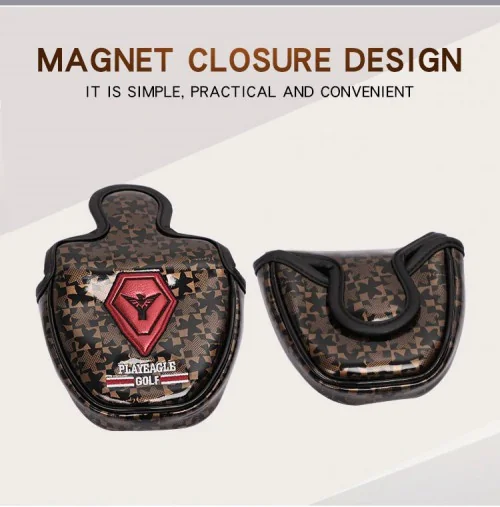 COVER PUTTER MT035 PLAYEAGLE CRYSTAL PATTERN PUTTER COVER COVER PUTTER MT035 PLAYEAGLE CRYSTAL PATTERN PUTTER COVER