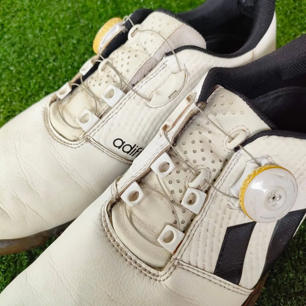 รองเท้ากอล์ฟ ADIDAS ADIFIT 180 รองเท้ากอล์ฟมือสอง ของแท้ BY NakaraLuxurious รองเท้ากอล์ฟ ADIDAS ADIFIT 180 รองเท้ากอล์ฟมือสอง ของแท้ BY NakaraLuxurious