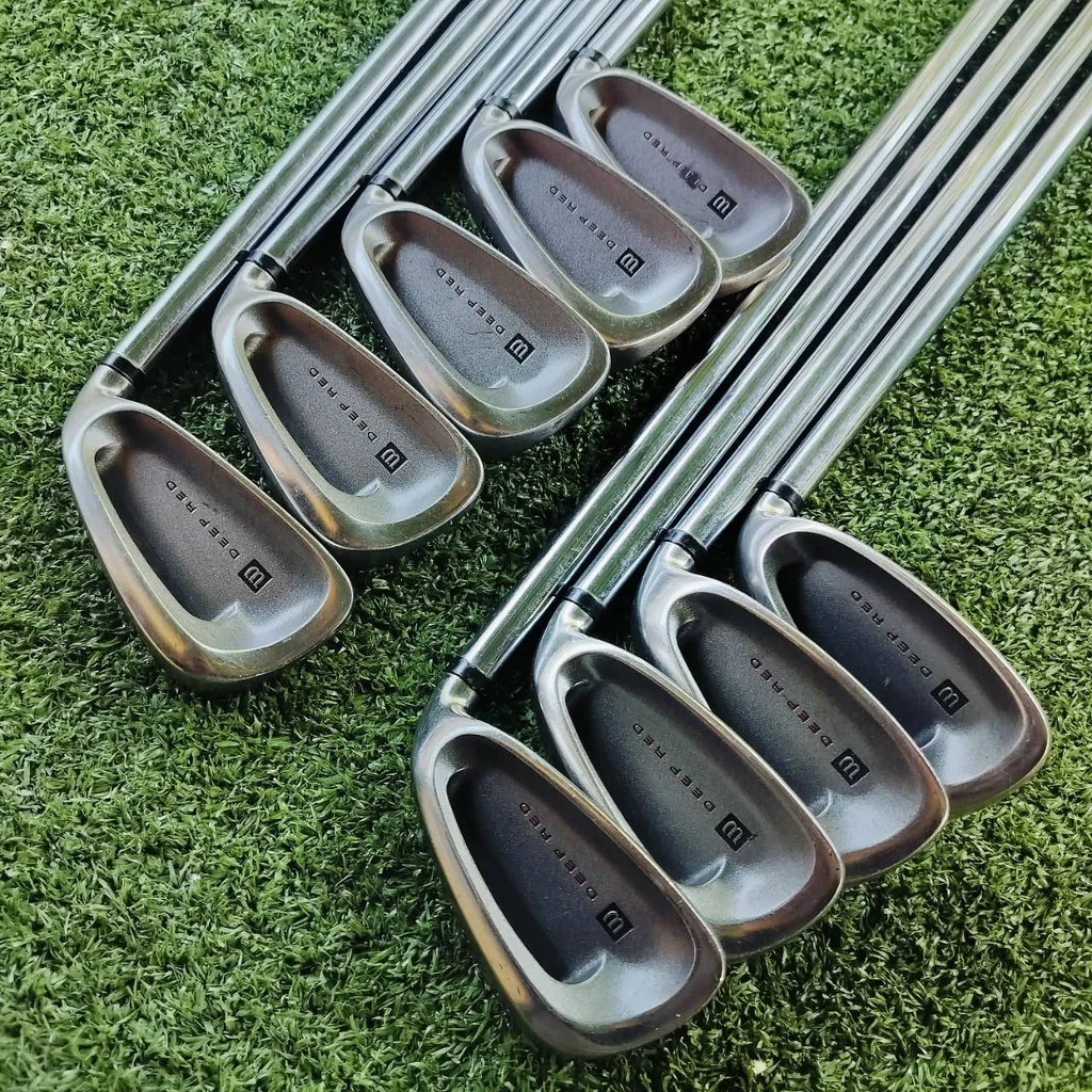** ก้านอ้วน ** FAT SHAFT** ชุดเหล็ก WILSON DEEP RED มีเหล็ก 3-9 เเละ PW SW ก้านอ้วน FAT SHAFT FLEX R ชุดใหญ่จัมโบ้ 9 ชิ้นเลยค่ะ ไม้กอล์ฟพรีเมี่ยมมือสอง ของแท้ By NakaraLuxurious ** ก้านอ้วน ** FAT SHAFT** ชุดเหล็ก WILSON DEEP RED มีเหล็ก 3-9 เเละ PW SW ก้านอ้วน FAT SHAFT FLEX R ชุดใหญ่จัมโบ้ 9 ชิ้นเลยค่ะ ไม้กอล์ฟพรีเมี่ยมมือสอง ของแท้ By NakaraLuxurious