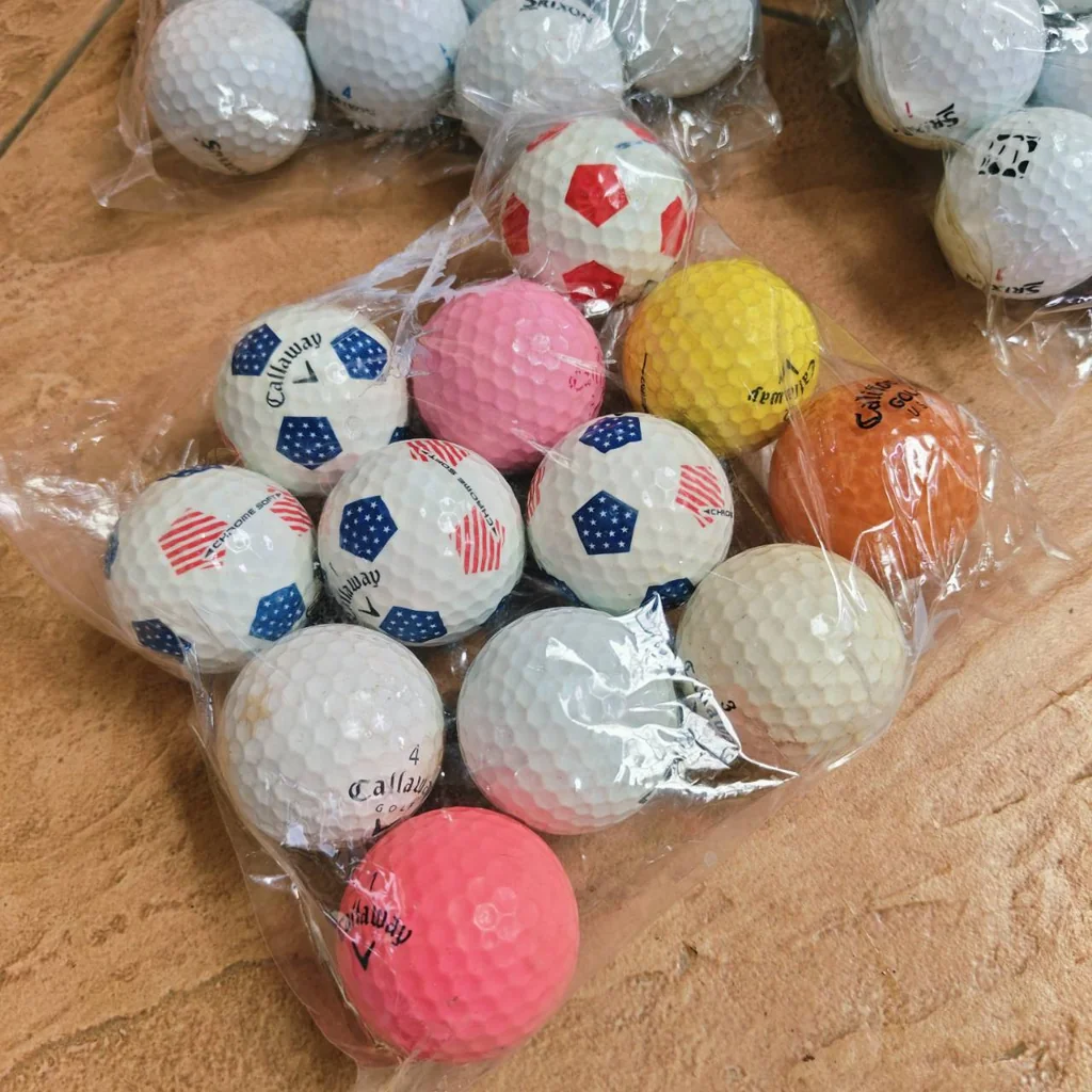 GOLF BALLS ลูกกอล์ฟมือสองคละแบบ จำนวน 60 ลูก** 🏌️♂️🔥 GOLF BALLS ลูกกอล์ฟมือสองคละแบบ จำนวน 60 ลูก** 🏌️♂️🔥
