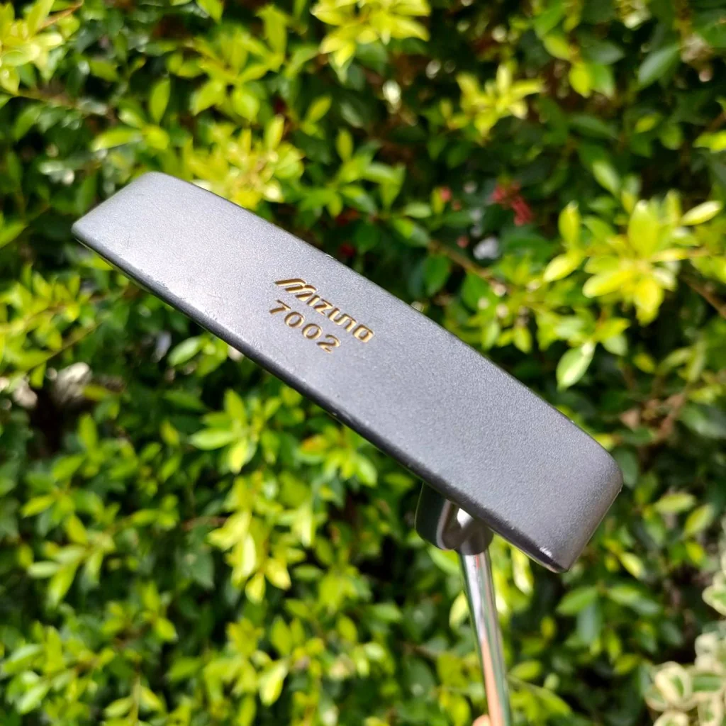 PUTTER MIZUNO 7002 ความยาว 34 นิ้ว ก้าน GOLD CRES MIZUNO สวยคลาสสิค จากประเทศญี่ปุ่น PUTTER MIZUNO 7002 ความยาว 34 นิ้ว ก้าน GOLD CRES MIZUNO สวยคลาสสิค จากประเทศญี่ปุ่น