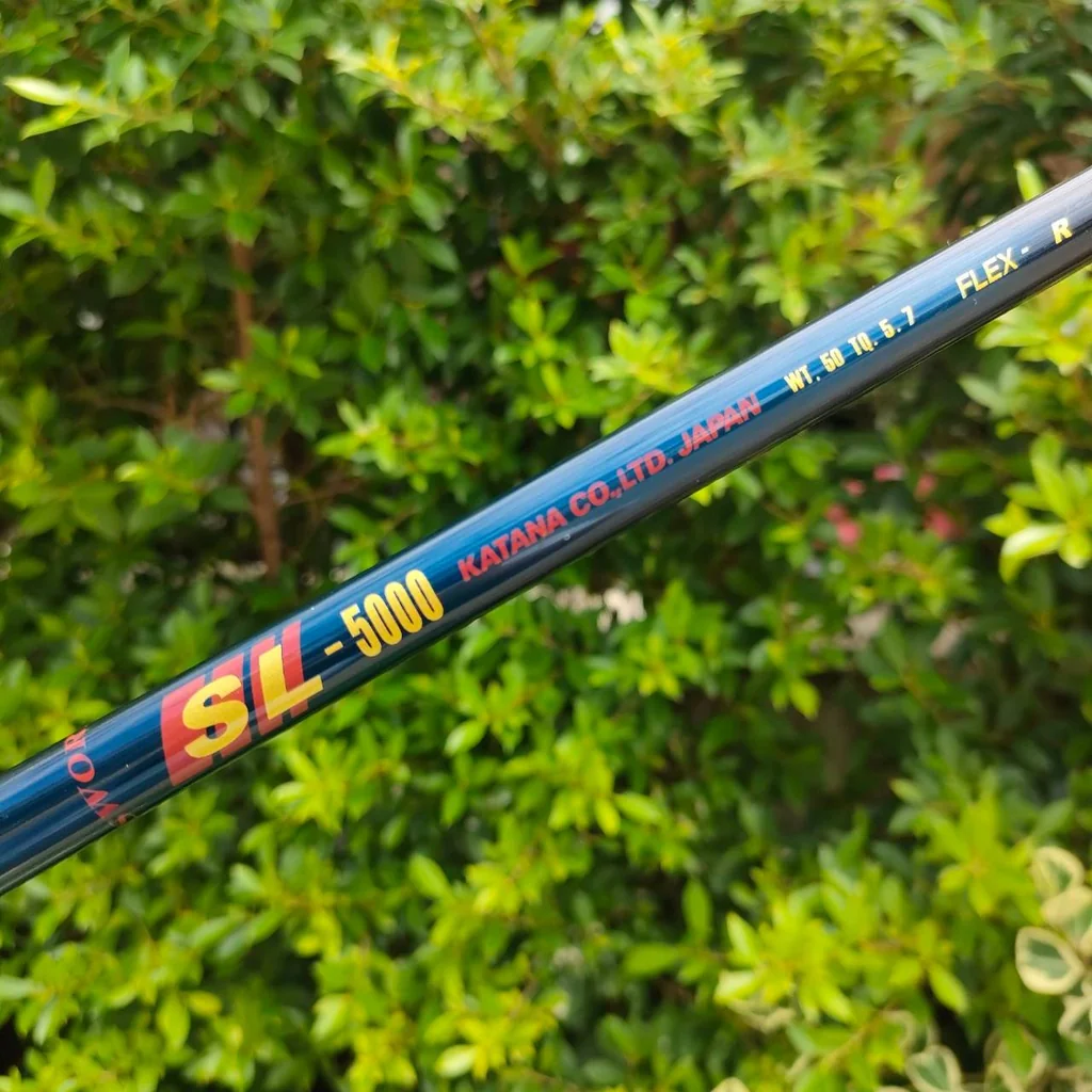FW5 KATANA SWORD SL 500 ก้าน SL -5000 FLEX R ก้านเบาแค่ 50 กรัม พรีเมี่ยมญี่ปุ่น ตีไกลๆ หน้าไม่บางมาก มีขีด ทำให้ตีตรงขึ้น ลดการสปินข้าง ไม้กอล์ฟมือสอง ของแท้ BY NakaraLuxurious