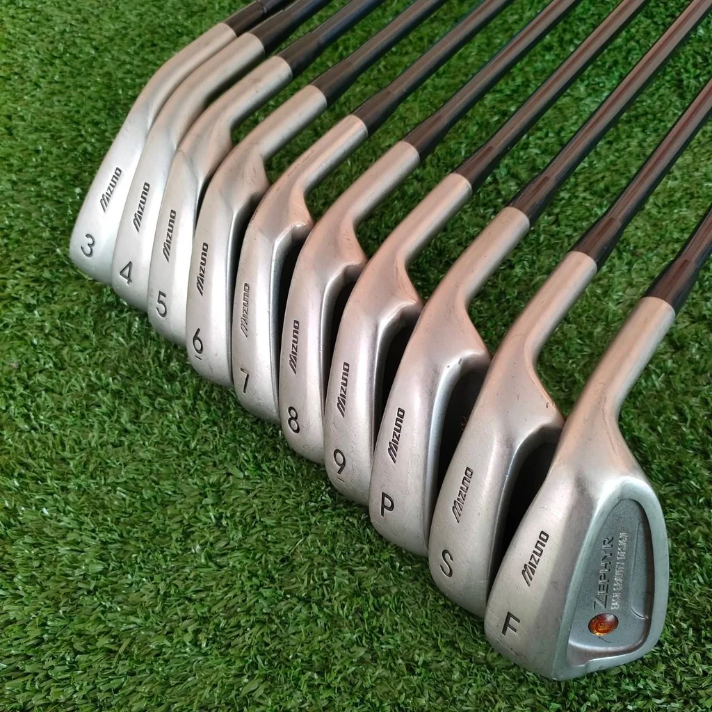 ** ไม้กอล์ฟสำหรับผู้หญิง ** ชุดเหล็ก MIZUNO ZEPHYR มีเหล็ก 3-9 เเละ PW SW F ก้าน TF-2740 FLEX L MADE IN JAPAN ทั้งเบา นุ่ม และระยะดี คุณผู้หญิงที่ต้องการชุดคุณภาพ และราคาแบบสบายๆ ชุดนี้พลาดไม่ได้ ของญี่ปุ่น แท้ๆ ดีกว่ามากๆครับ ** ไม้กอล์ฟสำหรับผู้หญิง ** ชุดเหล็ก MIZUNO ZEPHYR มีเหล็ก 3-9 เเละ PW SW F ก้าน TF-2740 FLEX L MADE IN JAPAN ทั้งเบา นุ่ม และระยะดี คุณผู้หญิงที่ต้องการชุดคุณภาพ และราคาแบบสบายๆ ชุดนี้พลาดไม่ได้ ของญี่ปุ่น แท้ๆ ดีกว่ามากๆครับ