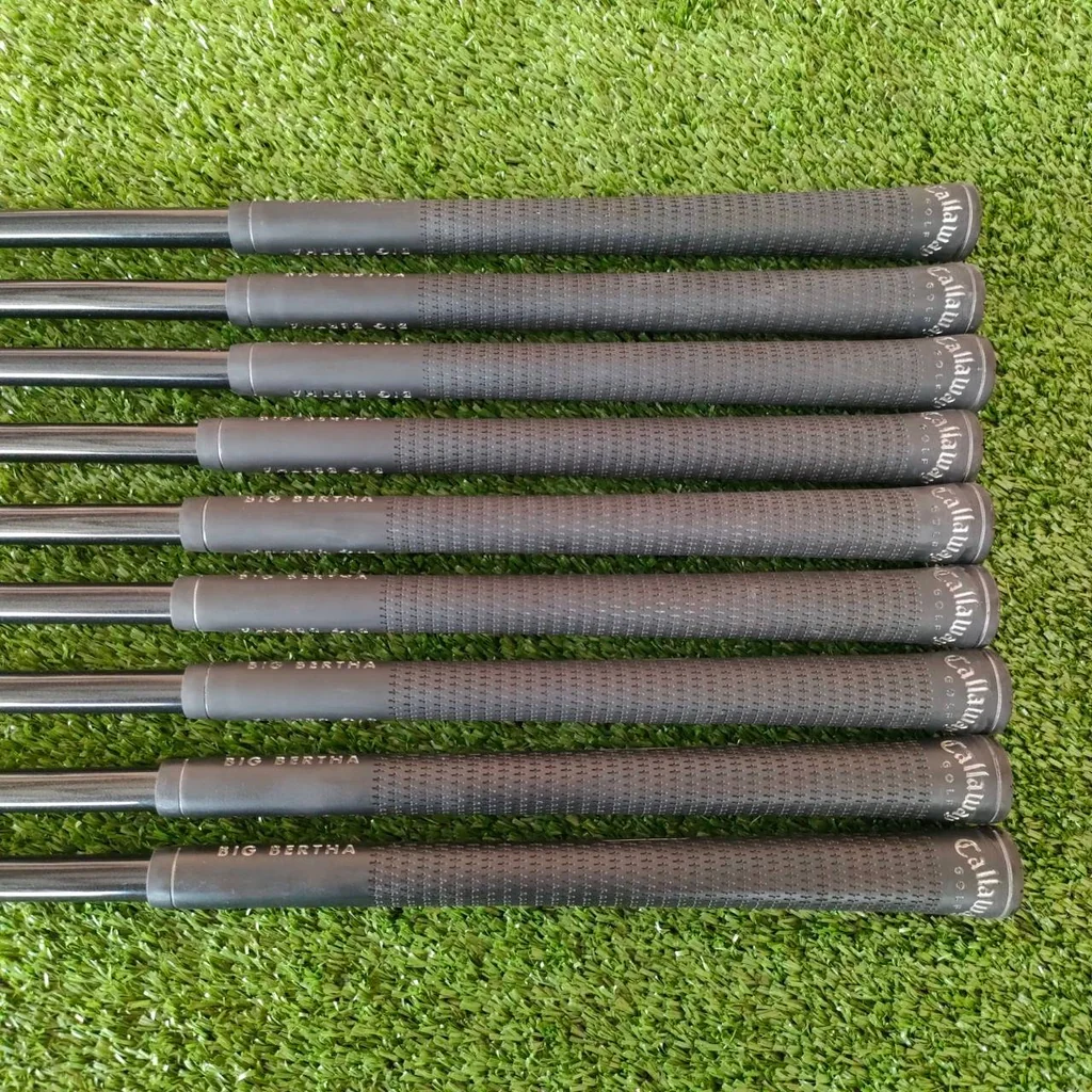 ชุดเหล็ก CALLAWAY BIG BERTHA มีเหล็ก 4-10 เเละ SW W ก้าน RCH 75 i FLEX R ตีง่ายมากๆเพราะใบใหญ่ Cavity ลึกมากๆ ก้านเจาะทะลุ ทุกชิ้น ได้ความรู้สึกดีมาก ท่านที่หาเหล็กตีง่ายๆ คุณภาพ ระดับมาตรฐาน ไม่อยากใช้เหล็กจีน ต้องชุดนี้เลยครับ พลาดไม่ได้ ตีดีมากๆครับ ชุดเหล็ก CALLAWAY BIG BERTHA มีเหล็ก 4-10 เเละ SW W ก้าน RCH 75 i FLEX R ตีง่ายมากๆเพราะใบใหญ่ Cavity ลึกมากๆ ก้านเจาะทะลุ ทุกชิ้น ได้ความรู้สึกดีมาก ท่านที่หาเหล็กตีง่ายๆ คุณภาพ ระดับมาตรฐาน ไม่อยากใช้เหล็กจีน ต้องชุดนี้เลยครับ พลาดไม่ได้ ตีดีมากๆครับ