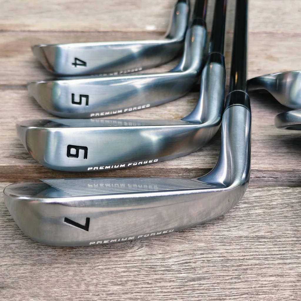 IRON SET TOURSTAGE ViQ PREMIUM FORGED ฟีลลิ่งเหล็กฟอร์จนุ่มนวลระดับพรีเมียม ชดเชยความผิดพลาดสูง IRON SET TOURSTAGE ViQ PREMIUM FORGED ฟีลลิ่งเหล็กฟอร์จนุ่มนวลระดับพรีเมียม ชดเชยความผิดพลาดสูง