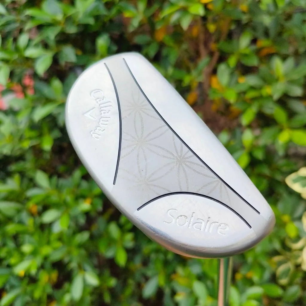 *** ไม้กอล์ฟผู้หญิง *** PUTTER CALLAWAY SOLAIRE ความยาว 33 นิ้ว ก้าน CALLAWAY SOLAIRE หน้าสัมผัสสุดนุ่ม ทรงมอลเล็ต *** ไม้กอล์ฟผู้หญิง *** PUTTER CALLAWAY SOLAIRE ความยาว 33 นิ้ว ก้าน CALLAWAY SOLAIRE หน้าสัมผัสสุดนุ่ม ทรงมอลเล็ต