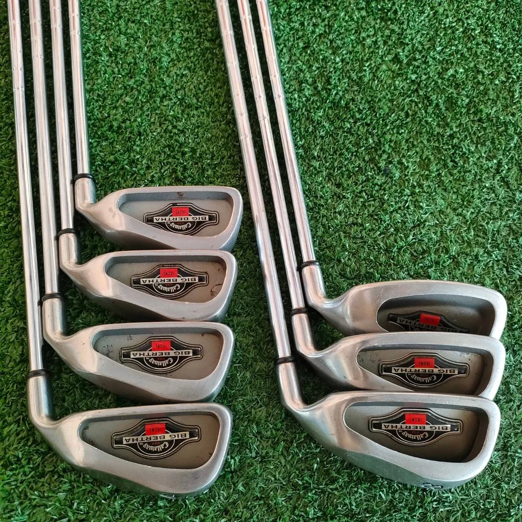 ชุดเหล็ก CALLAWAY BIG BERTHA มีเหล็ก 4-9 เเละ SW ก้าน TRUE TEMPER FLEX R คุณภาพดีมาก สร้างชื่อเรื่องตีง่ายมาก และตีได้ระยะกว่าเหล็กทั่วไป ก้านแบบเจาะทะ ฟีลลิ่งดีมาก ไม้กอล์ฟมือสอง ของแท้ BY NakaraLuxurious ชุดเหล็ก CALLAWAY BIG BERTHA มีเหล็ก 4-9 เเละ SW ก้าน TRUE TEMPER FLEX R คุณภาพดีมาก สร้างชื่อเรื่องตีง่ายมาก และตีได้ระยะกว่าเหล็กทั่วไป ก้านแบบเจาะทะ ฟีลลิ่งดีมาก ไม้กอล์ฟมือสอง ของแท้ BY NakaraLuxurious