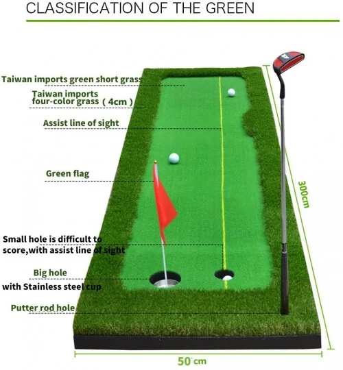 กรีนหญ้าเทียมซ้อมพัตต์ FUNGREEN MINI GOLF PUTTING GREEN PLAYEAGLE FG0034-1 กรีนหญ้าเทียมซ้อมพัตต์ FUNGREEN MINI GOLF PUTTING GREEN PLAYEAGLE FG0034-1