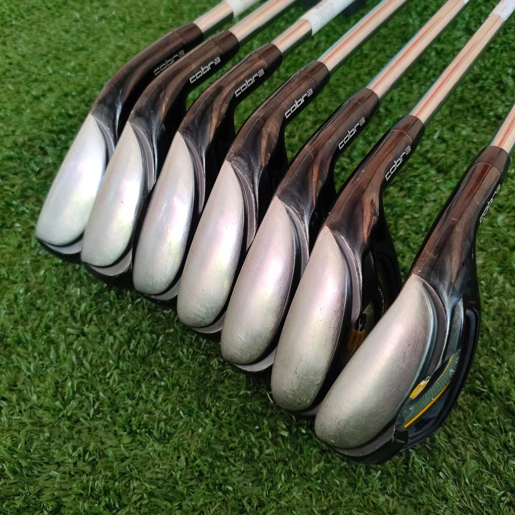 ชุดสุดยอด ราคาก็สุดยอด!!! ชุดเหล็ก COBRA S3 มีเหล็ก 4-9 เเละ PW ก้าน N.S.PRO 950GH FLEX R E9 FACE TEC ตัวนี้คือหน้าแบบเด้งจัด ส่งพลังสู่ลูกตีไกลกว่าเหล็กทั่วไปอย่างมาก ชุดสุดยอด ราคาก็สุดยอด!!! ชุดเหล็ก COBRA S3 มีเหล็ก 4-9 เเละ PW ก้าน N.S.PRO 950GH FLEX R E9 FACE TEC ตัวนี้คือหน้าแบบเด้งจัด ส่งพลังสู่ลูกตีไกลกว่าเหล็กทั่วไปอย่างมาก