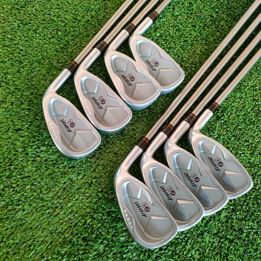 ชุดเหล็ก HONMA ATHPORT E+ มีเหล็ก 4 - 11 FORGED CAVITY ก้าน ATHPORT FLEX R เหล็กสุดพิเศษจาก HONMA ชุดเหล็ก HONMA ATHPORT E+ มีเหล็ก 4 - 11 FORGED CAVITY ก้าน ATHPORT FLEX R เหล็กสุดพิเศษจาก HONMA