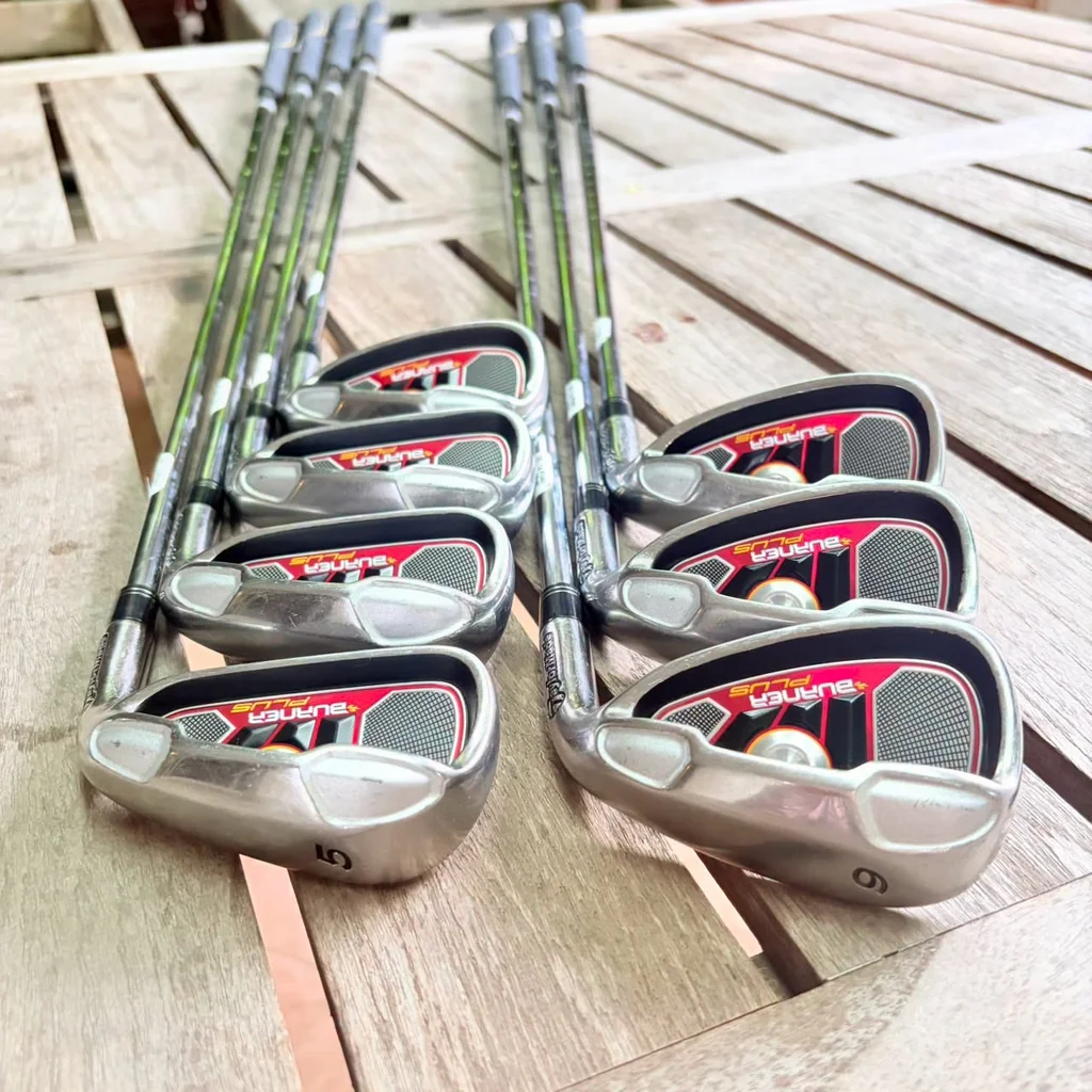 IRON SET TAYLORMADE BURNER PLUS เจ้าแห่งระยะทางและพลังการชดเชย หน้าใบ Oversized IRON SET TAYLORMADE BURNER PLUS เจ้าแห่งระยะทางและพลังการชดเชย หน้าใบ Oversized