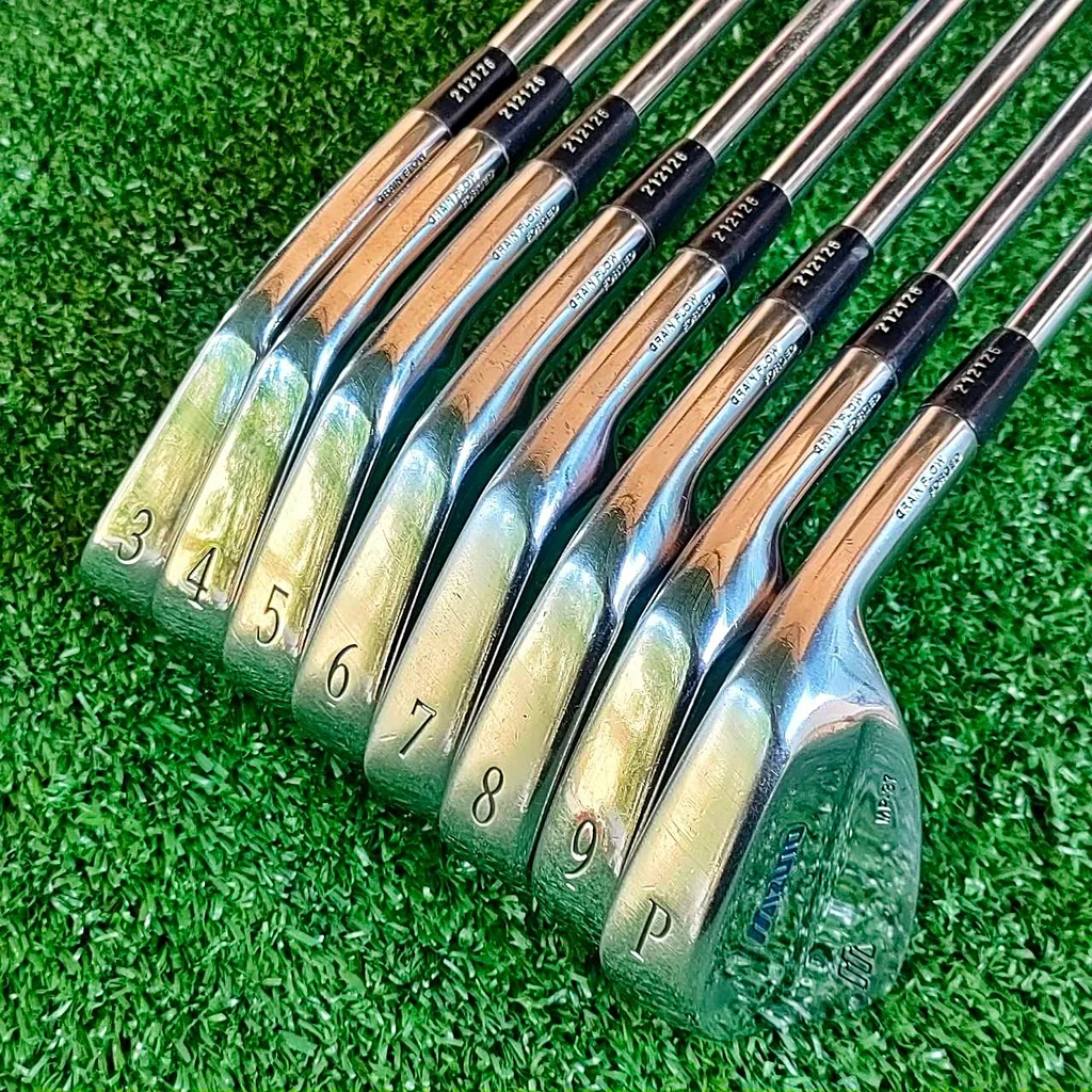 ชุดเหล็ก MIZUNO MP-37 มีเหล็ก 3-9 เเละ PW ก้าน DYNAMIC GOLD S300 วัสดุ GRAIN FLOW FORGED ในตำนาน ไม้กอล์ฟพรีเมี่ยมมือสอง ของแท้ By NakaraLuxurious ชุดเหล็ก MIZUNO MP-37 มีเหล็ก 3-9 เเละ PW ก้าน DYNAMIC GOLD S300 วัสดุ GRAIN FLOW FORGED ในตำนาน ไม้กอล์ฟพรีเมี่ยมมือสอง ของแท้ By NakaraLuxurious