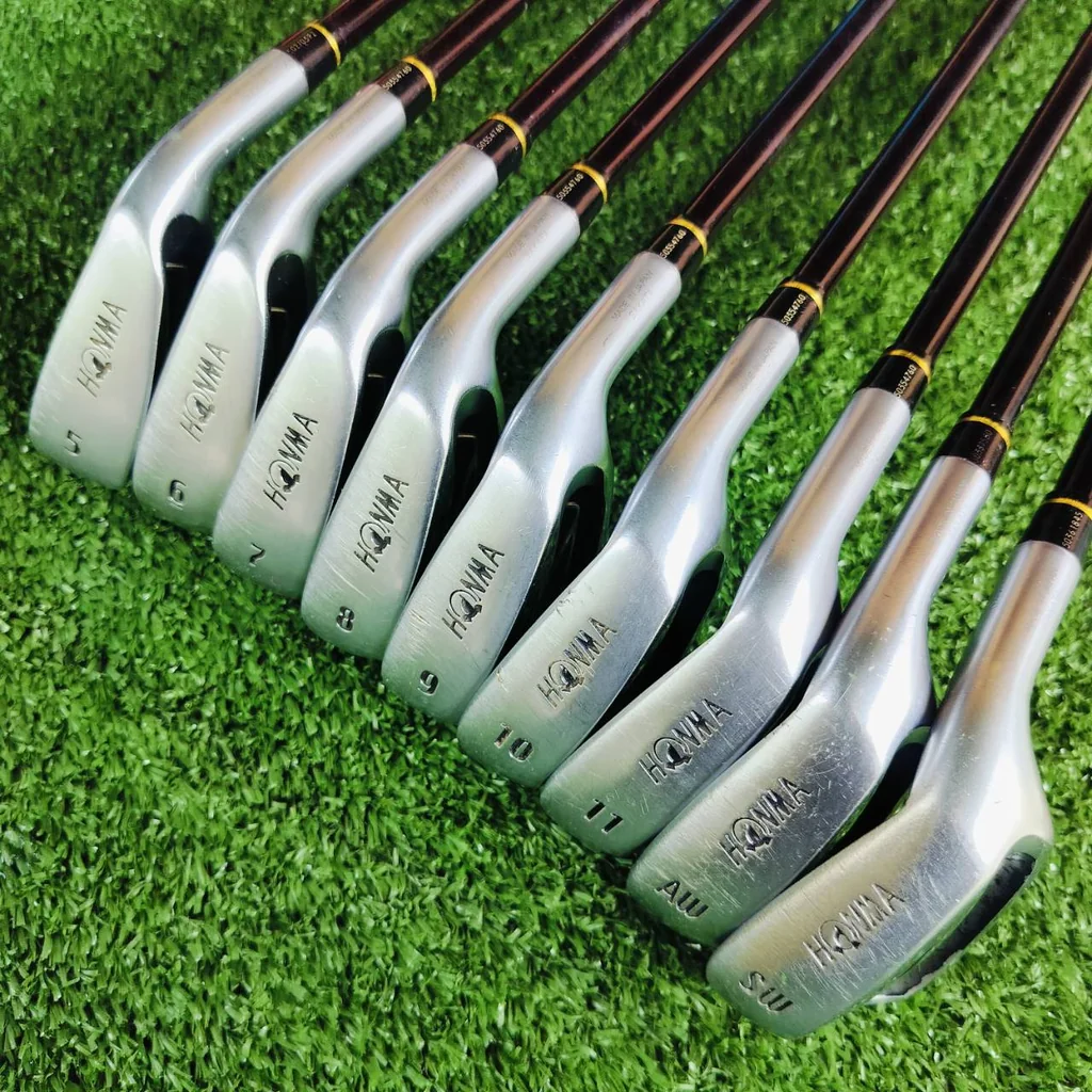 ชุดเหล็ก HONMA AMAZING SPEC เป็นชุดเหล็กรุ่นที่พิเศษสุดของ HONMA ทำออกมาให้ตีได้ระยะไกลแบบมหัศจรรย์ ตีไกลที่สุดของ HONMA JAPAN SAKATA ไม้กอล์ฟพรีเมี่ยมมือสอง ของแท้ By NakaraLuxurious