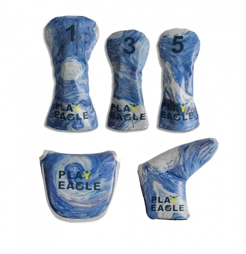 HEAD COVER SET 5 ชิ้น PLAYEAGLE PE-0090-1 HEAD COVER SET 5 ชิ้น PLAYEAGLE PE-0090-1