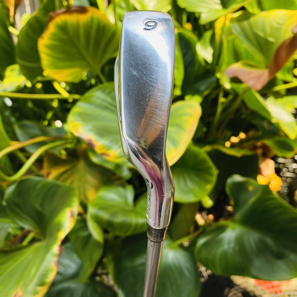 เหล็ก 6 TaylorMade RAC CGB ก้าน TaylorMade M.A.S.2 Plus Flex R "ง่าย" และ "ไกล" ในเหล็กชิ้นเดียว เหล็ก 6 TaylorMade RAC CGB ก้าน TaylorMade M.A.S.2 Plus Flex R "ง่าย" และ "ไกล" ในเหล็กชิ้นเดียว
