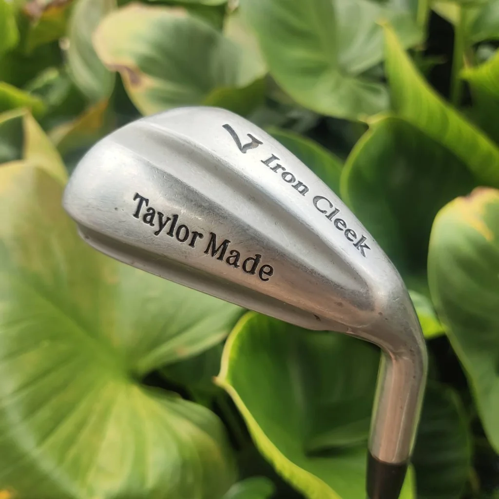 เหล็ก 7 TaylorMade Iron Cleek เหล็กวินเทจ ผู้บุกเบิกการออกแบบหัวไม้กอล์ฟแบบ cavity back เหล็ก 7 TaylorMade Iron Cleek เหล็กวินเทจ ผู้บุกเบิกการออกแบบหัวไม้กอล์ฟแบบ cavity back
