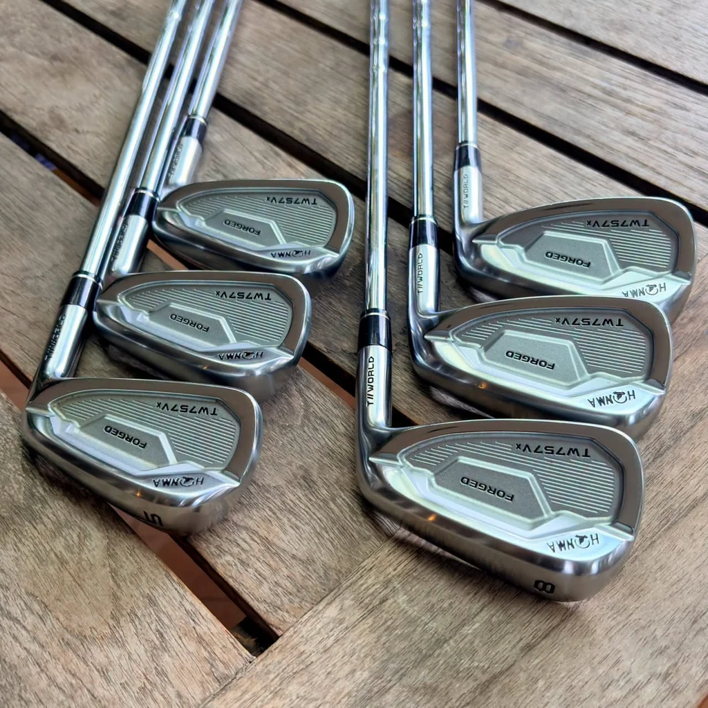 IRON SET Honma T//WORLD TW757Vx Forged ดีไซน์สปอร์ตพรีเมียม ผสานน้ำหนักทังสเตนเพื่อวิถีลูกที่ตรงและแม่นยำ