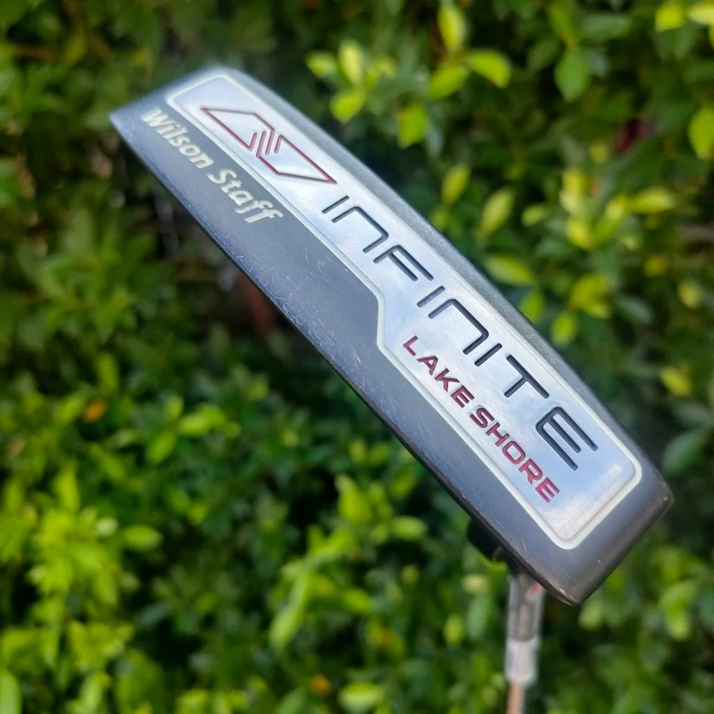 PUTTER WILSON STAFF INFINITE LAKE SHORE ความยาว 34 นิ้ว **กริพมีตำหนิลอก** เป็นพัตเตอร์ตัวโหดมากๆ!! ไม้กอล์ฟมือสอง ของแท้ BY NakaraLuxurious PUTTER WILSON STAFF INFINITE LAKE SHORE ความยาว 34 นิ้ว **กริพมีตำหนิลอก** เป็นพัตเตอร์ตัวโหดมากๆ!! ไม้กอล์ฟมือสอง ของแท้ BY NakaraLuxurious