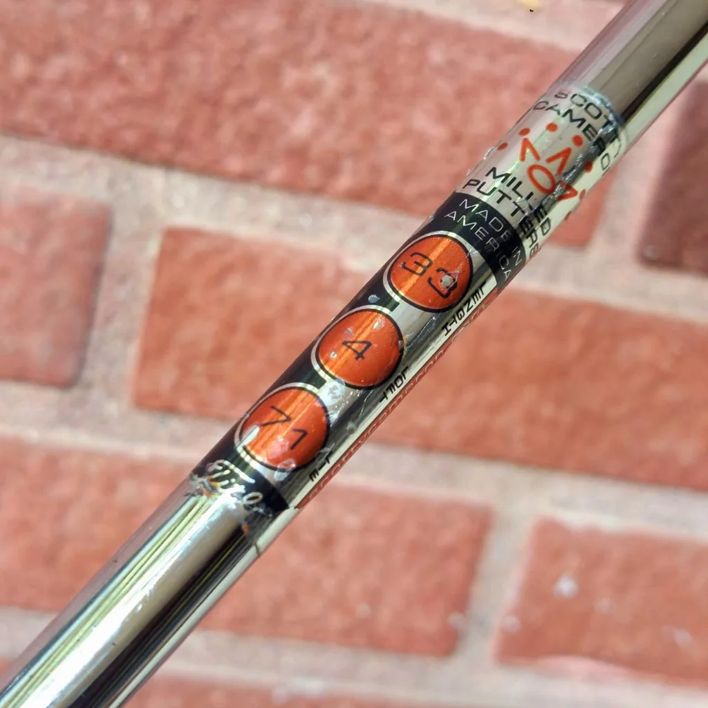 Putter Titleist Scotty Cameron Studio Select Newport 2 ความยาว 33 นิ้ว ที่โปรทัวร์เลือกใช้ Putter Titleist Scotty Cameron Studio Select Newport 2 ความยาว 33 นิ้ว ที่โปรทัวร์เลือกใช้