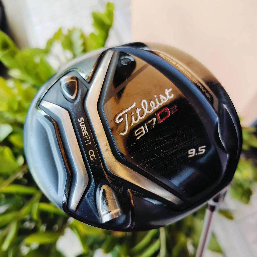 Driver Titleist 917 D2 องศา 9.5 ก้าน RAZR FIT FLEX R 50 กรัม ตัวนี้ตีไกลมากๆ และชดเชยสูง ไม้กอล์ฟพรีเมี่ยมมือสอง ของแท้ By NakaraLuxurious Driver Titleist 917 D2 องศา 9.5 ก้าน RAZR FIT FLEX R 50 กรัม ตัวนี้ตีไกลมากๆ และชดเชยสูง ไม้กอล์ฟพรีเมี่ยมมือสอง ของแท้ By NakaraLuxurious