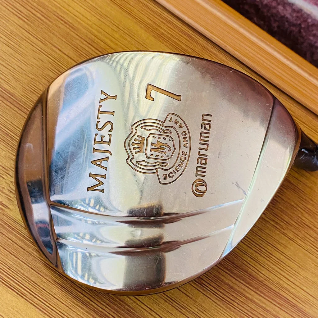 หัวเปล่า FAIRWAY WOOD Maruman MAJESTY Royal III เบอร์ 7 ความเหนือระดับบนผืนหญ้า หัวเปล่าเกรดไฮเอนด์! หัวเปล่า FAIRWAY WOOD Maruman MAJESTY Royal III เบอร์ 7 ความเหนือระดับบนผืนหญ้า หัวเปล่าเกรดไฮเอนด์!