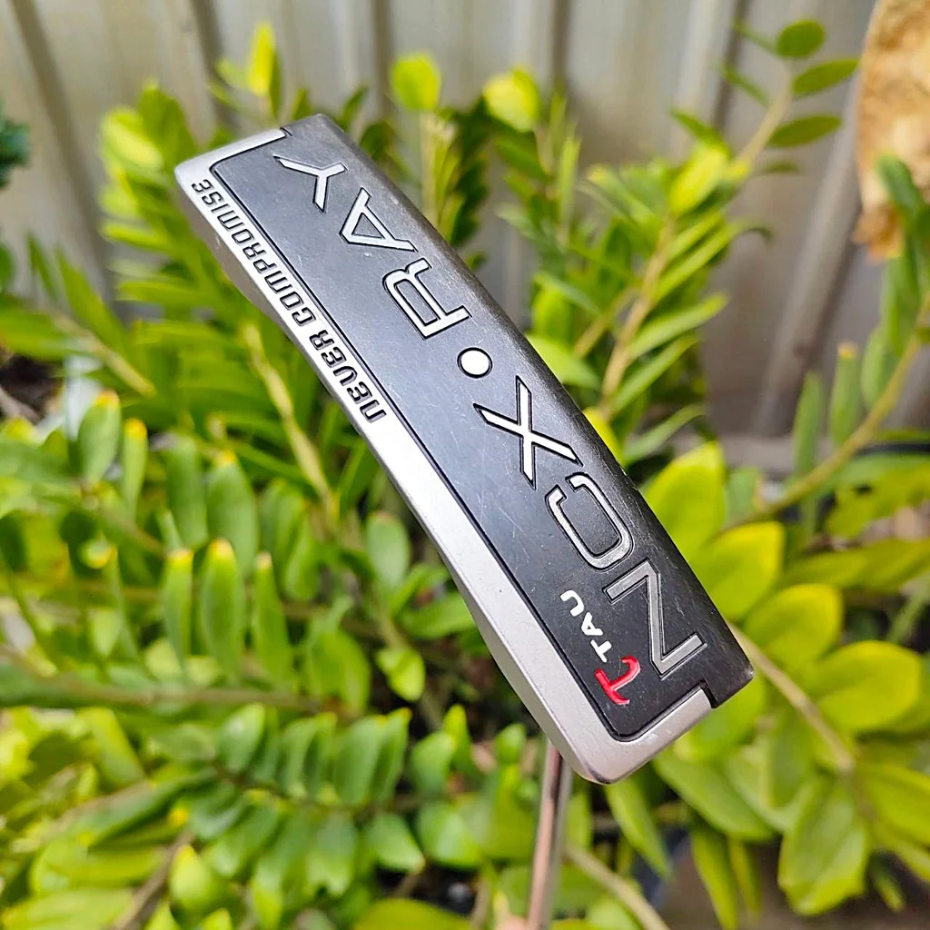 PUTTER NEVER COMPROMISE NCX RAY ความยาว 34 นิ้ว พัตต์แบบเกาะไลน์สุดๆ น้ำหนักดีมาก ดีกว่าพัตเตอร์ตัวที่ราคาเป็นหมื่นหลายตัว ไม้กอล์ฟมือสอง ของแท้ BY NakaraLuxurious