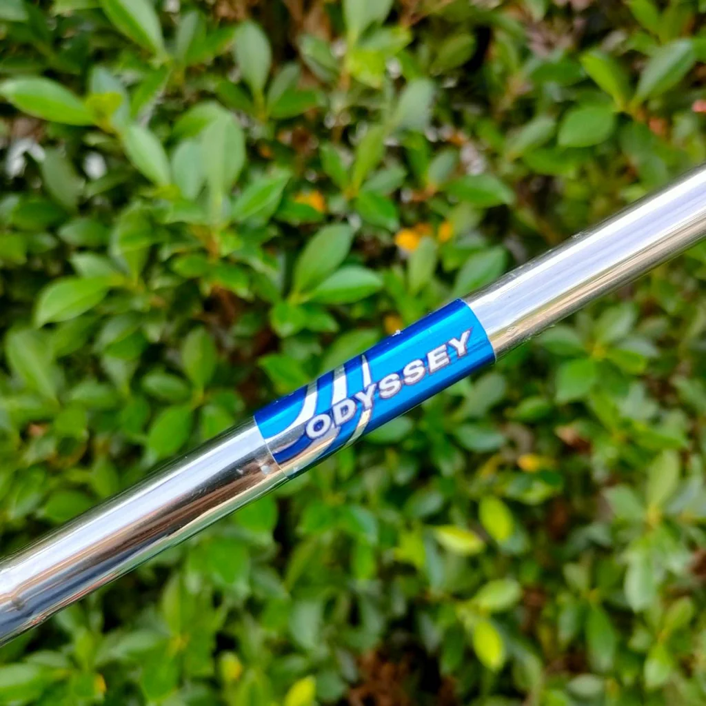 PUTTER ODYSSEY WHITE HOT RX V-LINE FANG CS ก้าน ODYSSEY PUTTER IN GOLF ความยาว 34 นิ้ว PUTTER ODYSSEY WHITE HOT RX V-LINE FANG CS ก้าน ODYSSEY PUTTER IN GOLF ความยาว 34 นิ้ว