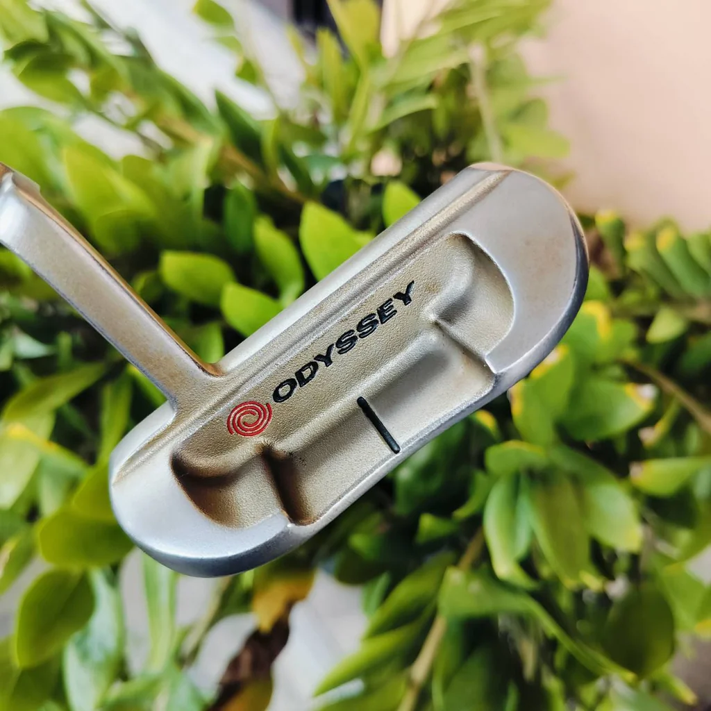 PUTTER ODYSSEY WHITE HOT #4 ความยาว 34 นิ้ว หน้านุ่ม น้ำหนักดีมาก ไม้กอล์ฟพรีเมี่ยมมือสอง ของแท้ By NakaraLuxurious PUTTER ODYSSEY WHITE HOT #4 ความยาว 34 นิ้ว หน้านุ่ม น้ำหนักดีมาก ไม้กอล์ฟพรีเมี่ยมมือสอง ของแท้ By NakaraLuxurious