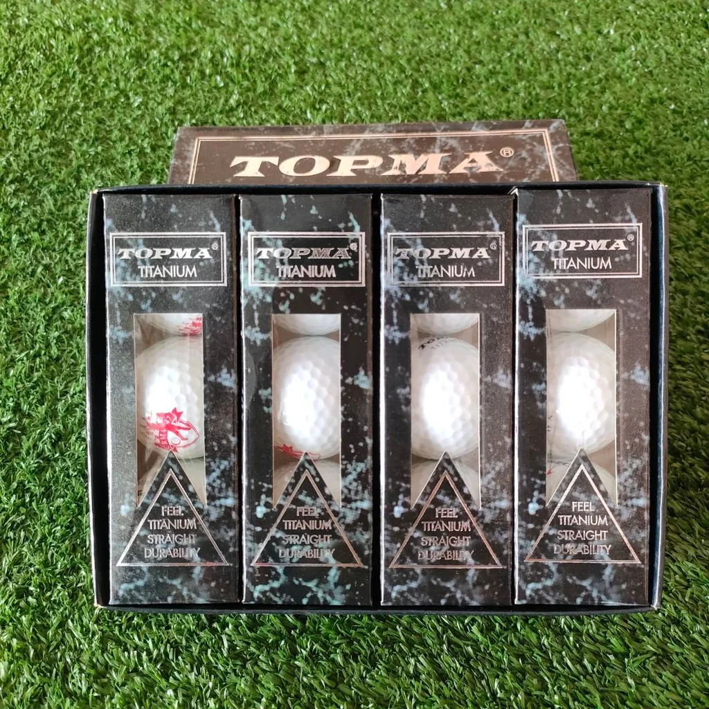 ลูกกอล์ฟ TOPMA TITANIUM ลูกกอล์ฟไทเทเนี่ยมตีไกลสุดๆ ของใหม่เลย มีโหลเดียวครับ!!! มือหนึ่ง ของแท้ BY NakaraLuxurious ลูกกอล์ฟ TOPMA TITANIUM ลูกกอล์ฟไทเทเนี่ยมตีไกลสุดๆ ของใหม่เลย มีโหลเดียวครับ!!! มือหนึ่ง ของแท้ BY NakaraLuxurious
